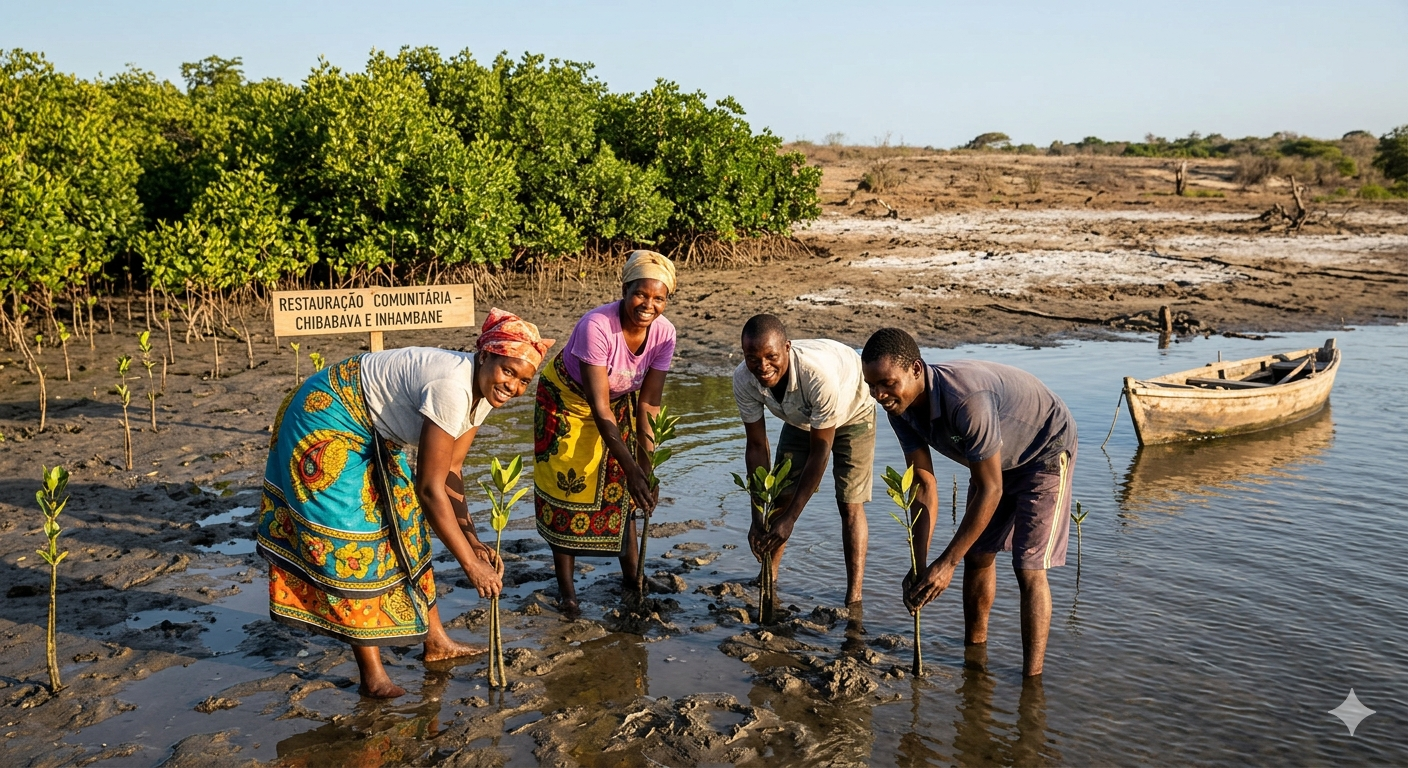 A Nuvem, a Lama e o Vácuo: A Mecânica Invisível dos Ecossistemas Soberanos de Moçambique