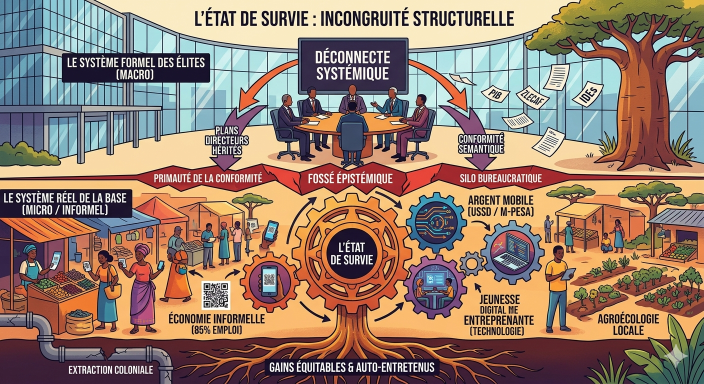 « État de Survie » : Incongruité Structurelle et Réalités de la Mise en Œuvre des Politiques en Afrique